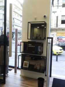 metal structures for shops